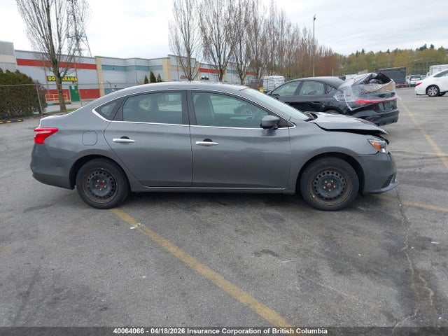 2018 Nissan Sentra S/sv/sr/sl მანქანა იყიდება აუქციონზე, vin: 3N1AB7AP1JY325172, აუქციონის ნომერი: 40064066