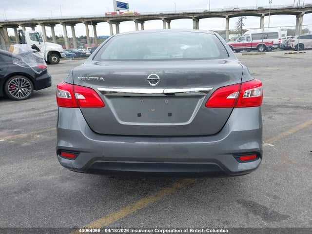 2018 Nissan Sentra S/sv/sr/sl მანქანა იყიდება აუქციონზე, vin: 3N1AB7AP1JY325172, აუქციონის ნომერი: 40064066