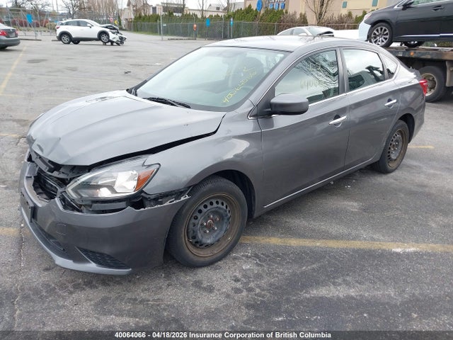 2018 Nissan Sentra S/sv/sr/sl მანქანა იყიდება აუქციონზე, vin: 3N1AB7AP1JY325172, აუქციონის ნომერი: 40064066
