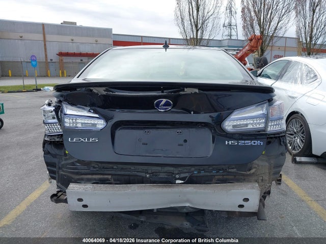 Aukcja sprzedaży 2010 Lexus Hs 250h Premium/premium Luxury, vin: JTHBB1BA9A2020928, numer aukcji: 40064069