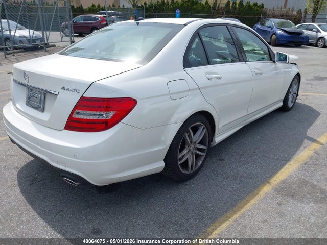 Aukcja sprzedaży 2014 Mercedes-benz C 300 4matic, vin: WDDGF8ABXEG161374, numer aukcji: 40064075
