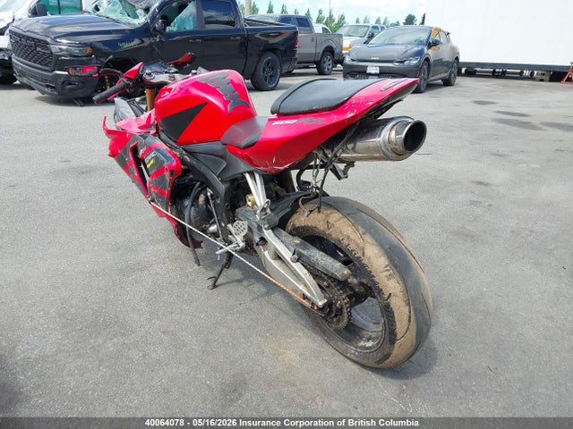 Продажа на аукционе авто 2005 Honda Cbr600 Rr, vin: JH2PC37295M201045, номер лота: 40064078