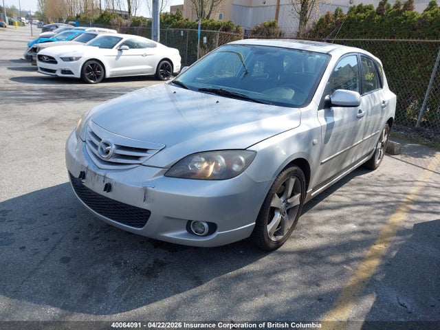 40064091 :رقم المزاد ، JM1BK143341136295 vin ، 2004 Mazda 3 Hatchback مزاد بيع