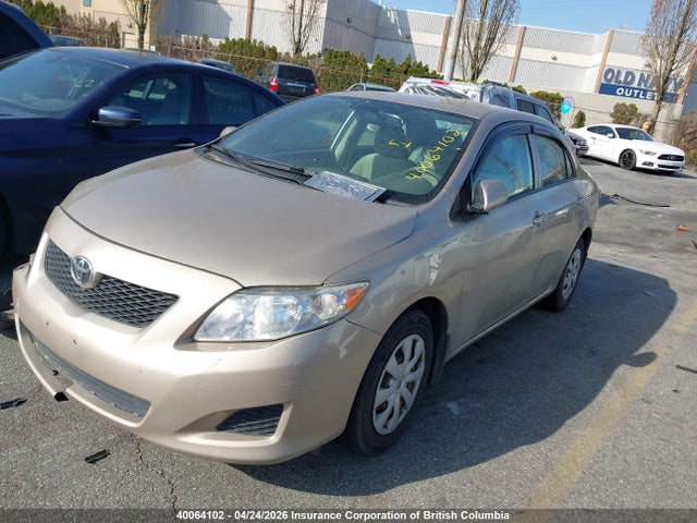 2009 Toyota Corolla S/le/xle მანქანა იყიდება აუქციონზე, vin: 2T1BU40E49C003440, აუქციონის ნომერი: 40064102
