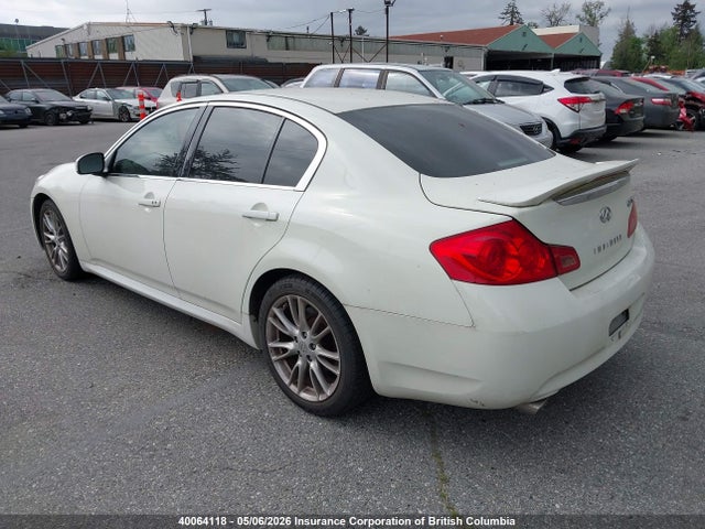 2007 Infiniti G35 მანქანა იყიდება აუქციონზე, vin: JNKBV61EX7M708653, აუქციონის ნომერი: 40064118