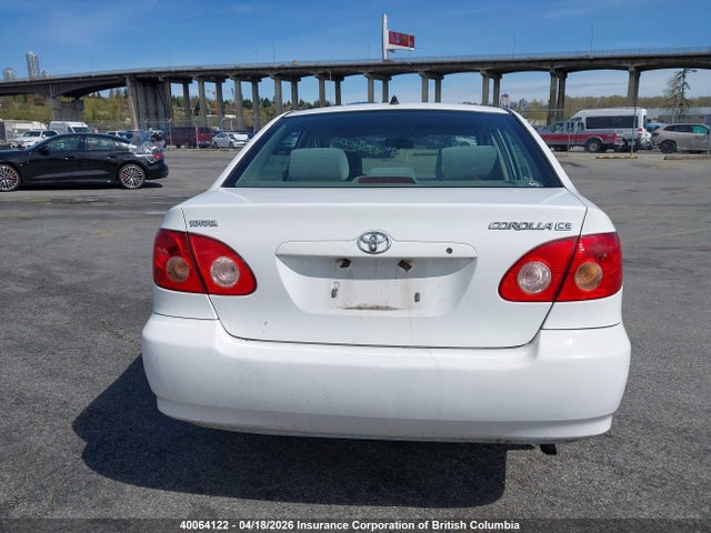 2006 Toyota Corolla Ce/le/sport მანქანა იყიდება აუქციონზე, vin: 2T1BR32E36C692486, აუქციონის ნომერი: 40064122