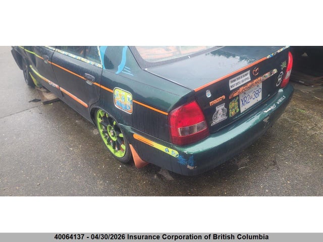 2002 Mazda Protege Se მანქანა იყიდება აუქციონზე, vin: JM1BJ222420525548, აუქციონის ნომერი: 40064137