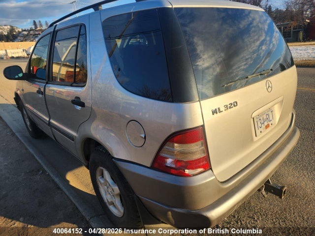 Продаж на аукціоні авто 1999 Mercedes-benz Ml 320, vin: 4JGAB54E3XA126189, номер лоту: 40064152