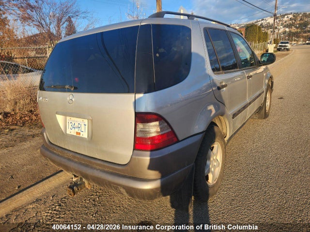 Продаж на аукціоні авто 1999 Mercedes-benz Ml 320, vin: 4JGAB54E3XA126189, номер лоту: 40064152
