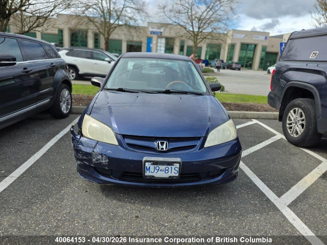 Aukcja sprzedaży 2004 Honda Civic, vin: 2HGES16364H914585, numer aukcji: 40064153