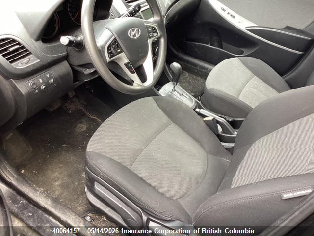 2014 Hyundai Accent Gls/gs მანქანა იყიდება აუქციონზე, vin: KMHCT5AE7EU172971, აუქციონის ნომერი: 40064157