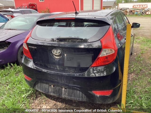 2014 Hyundai Accent Gls/gs მანქანა იყიდება აუქციონზე, vin: KMHCT5AE7EU172971, აუქციონის ნომერი: 40064157