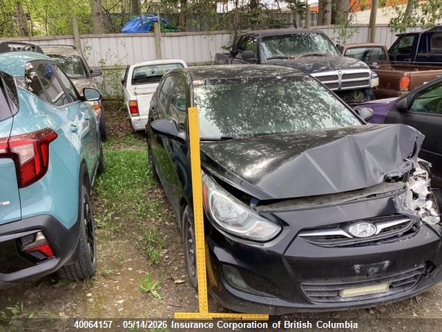 2014 Hyundai Accent Gls/gs მანქანა იყიდება აუქციონზე, vin: KMHCT5AE7EU172971, აუქციონის ნომერი: 40064157
