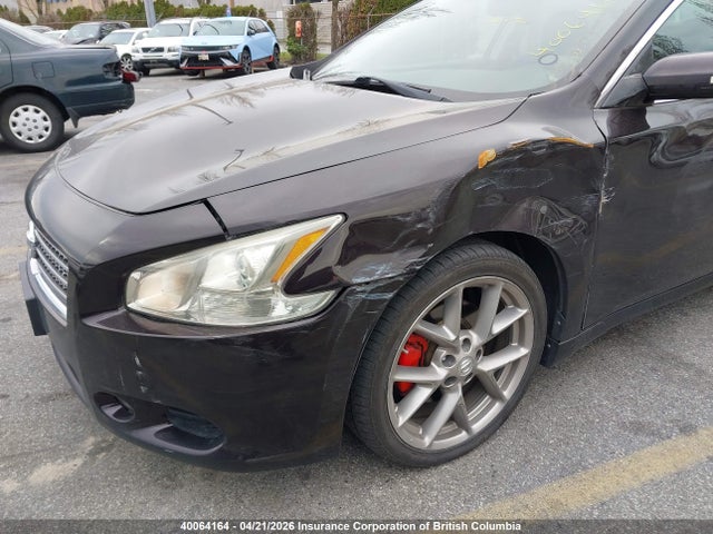 Продажа на аукционе авто 2010 Nissan Maxima S/sv, vin: 1N4AA5AP2AC836599, номер лота: 40064164