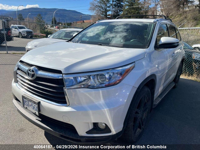 40064187 :رقم المزاد ، 5TDDKRFH2GS320411 vin ، 2016 Toyota Highlander Limited مزاد بيع