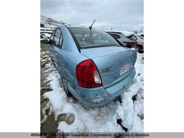 2008 Hyundai Accent Gls მანქანა იყიდება აუქციონზე, vin: KMHCN45C48U217639, აუქციონის ნომერი: 40064198