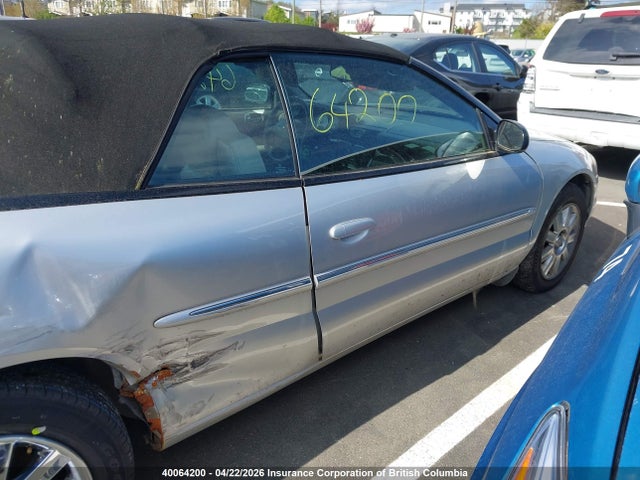 Aukcja sprzedaży 2004 Chrysler Sebring Limited, vin: 1C3EL65R94N231550, numer aukcji: 40064200