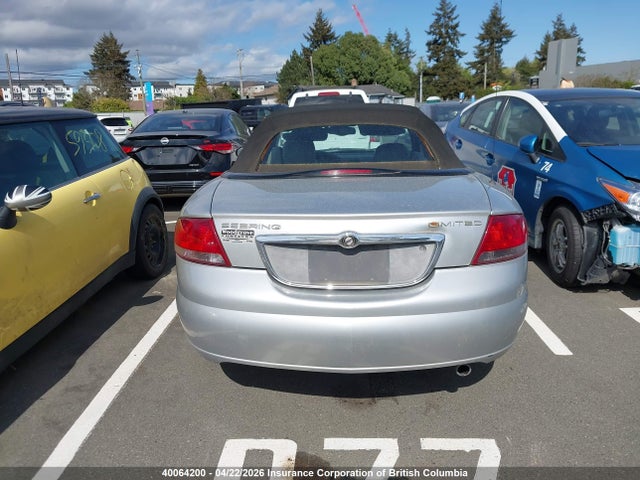 Aukcja sprzedaży 2004 Chrysler Sebring Limited, vin: 1C3EL65R94N231550, numer aukcji: 40064200