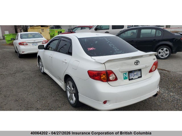 2009 Toyota Corolla Xrs მანქანა იყიდება აუქციონზე, vin: 2T1BE40E79C026286, აუქციონის ნომერი: 40064202