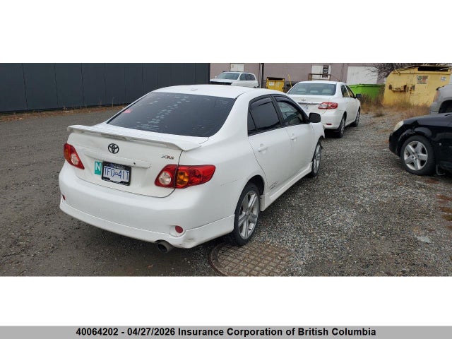 2009 Toyota Corolla Xrs მანქანა იყიდება აუქციონზე, vin: 2T1BE40E79C026286, აუქციონის ნომერი: 40064202