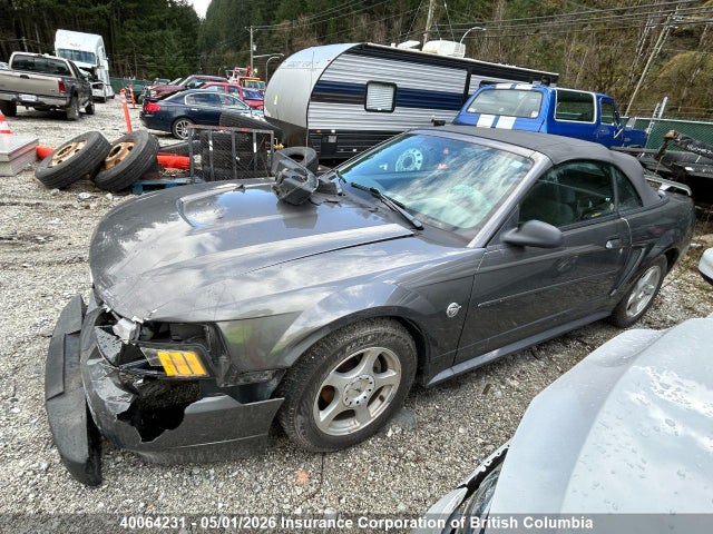 40064231 :رقم المزاد ، 1FAFP44644F207253 vin ، 2004 Ford Mustang مزاد بيع