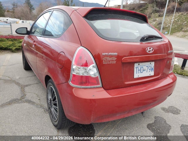 40064232 :رقم المزاد ، KMHCN35C57U029785 vin ، 2007 Hyundai Accent Gs مزاد بيع