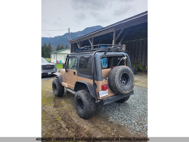 Продажа на аукционе авто 1997 Jeep Tj, vin: 1J4FY19S6VP542418, номер лота: 40064233