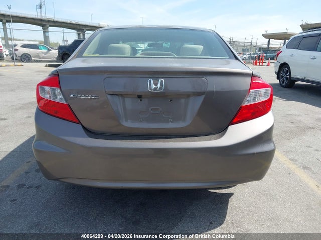 Aukcja sprzedaży 2012 Honda Civic, vin: 2HGFB2F52CH017614, numer aukcji: 40064299