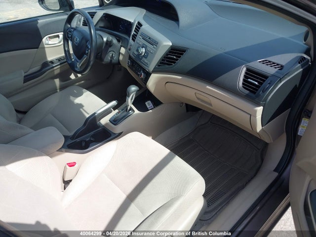 Aukcja sprzedaży 2012 Honda Civic, vin: 2HGFB2F52CH017614, numer aukcji: 40064299