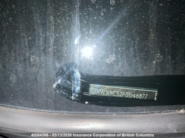 2015 Bmw X3 მანქანა იყიდება აუქციონზე, vin: 5UXWX9C52F0D48877, აუქციონის ნომერი: 40064306
