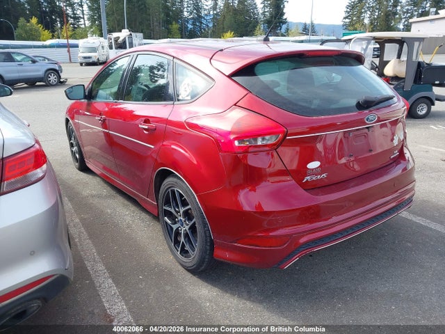40062066 :رقم المزاد ، 1FADP3K20FL371525 vin ، 2015 Ford Focus Se مزاد بيع