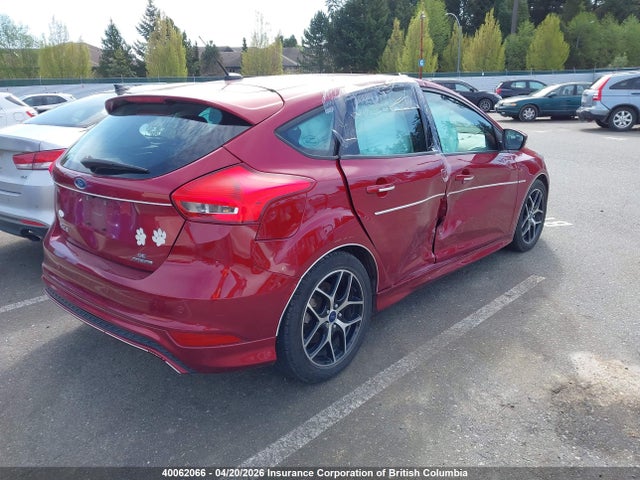 40062066 :رقم المزاد ، 1FADP3K20FL371525 vin ، 2015 Ford Focus Se مزاد بيع