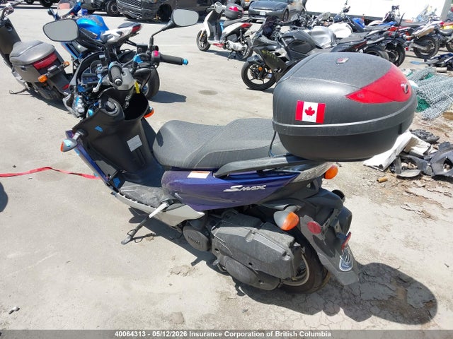 40064313 :رقم المزاد ، RKRSG30N2FA001180 vin ، 2015 Yamaha Xc155 مزاد بيع