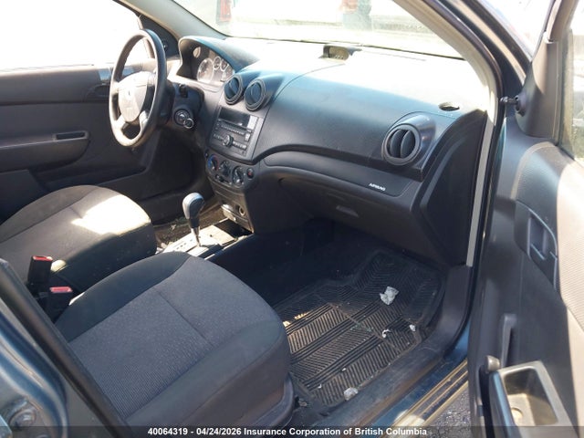 2009 Chevrolet Aveo მანქანა იყიდება აუქციონზე, vin: 3G1TV55E49L126712, აუქციონის ნომერი: 40064319