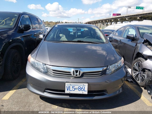 2012 Honda Civic Lx მანქანა იყიდება აუქციონზე, vin: 2HGFB2F48CH038958, აუქციონის ნომერი: 40063638