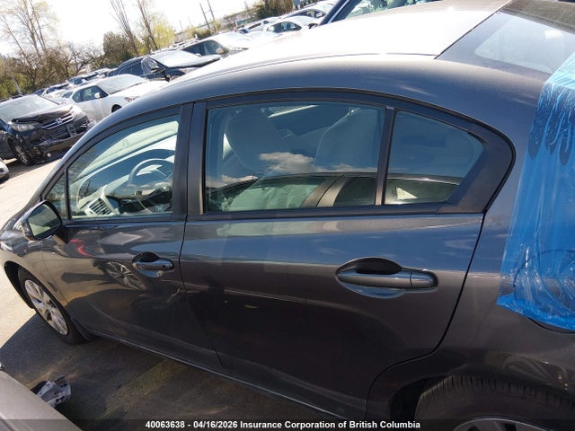 2012 Honda Civic Lx მანქანა იყიდება აუქციონზე, vin: 2HGFB2F48CH038958, აუქციონის ნომერი: 40063638