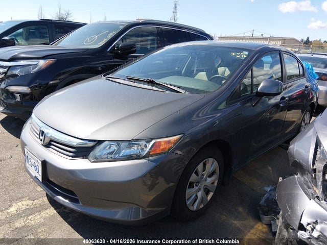 2012 Honda Civic Lx მანქანა იყიდება აუქციონზე, vin: 2HGFB2F48CH038958, აუქციონის ნომერი: 40063638