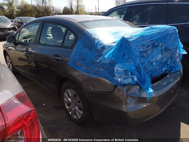 2012 Honda Civic Lx მანქანა იყიდება აუქციონზე, vin: 2HGFB2F48CH038958, აუქციონის ნომერი: 40063638
