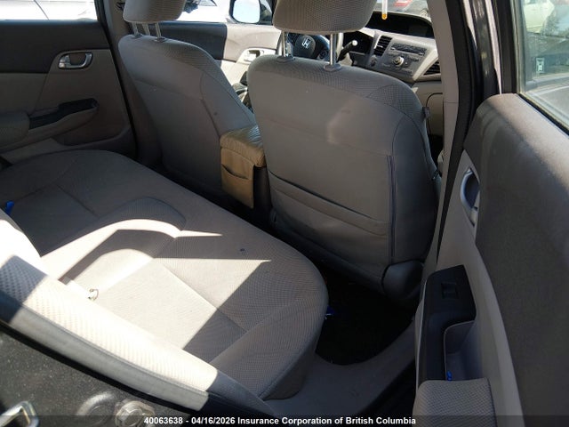 2012 Honda Civic Lx მანქანა იყიდება აუქციონზე, vin: 2HGFB2F48CH038958, აუქციონის ნომერი: 40063638