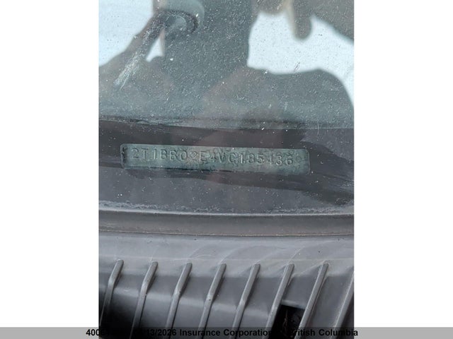 40064328 :رقم المزاد ، 2T1BB02E4VC185436 vin ، 1997 Toyota Corolla Dx مزاد بيع