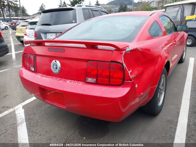 Продажа на аукционе авто 2005 Ford Mustang, vin: 1ZVFT80N055172273, номер лота: 40064329