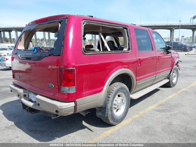 40064334 :رقم المزاد ، 1FMSU45F93EA17027 vin ، 2003 Ford Excursion Eddie Bauer مزاد بيع