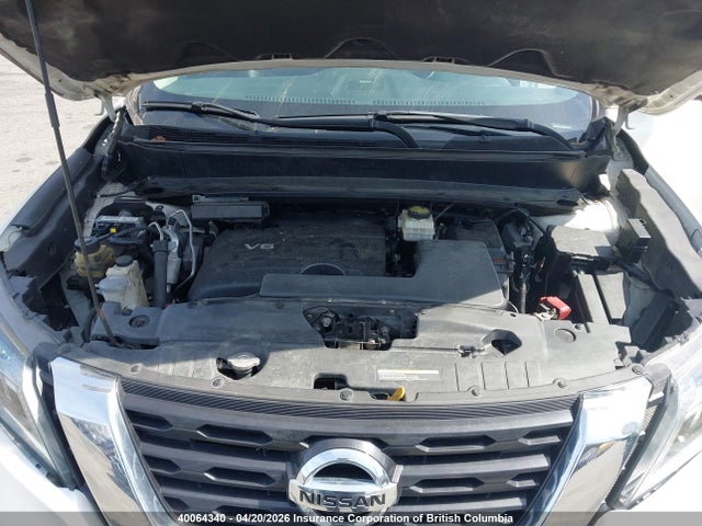 2017 Nissan Pathfinder S/sv/sl/platinum მანქანა იყიდება აუქციონზე, vin: 5N1DR2MM3HC666548, აუქციონის ნომერი: 40064340