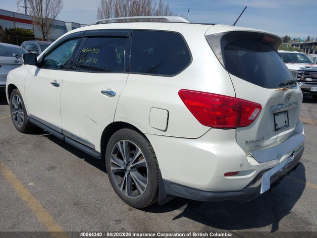 2017 Nissan Pathfinder S/sv/sl/platinum მანქანა იყიდება აუქციონზე, vin: 5N1DR2MM3HC666548, აუქციონის ნომერი: 40064340