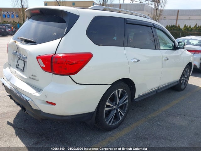 2017 Nissan Pathfinder S/sv/sl/platinum მანქანა იყიდება აუქციონზე, vin: 5N1DR2MM3HC666548, აუქციონის ნომერი: 40064340