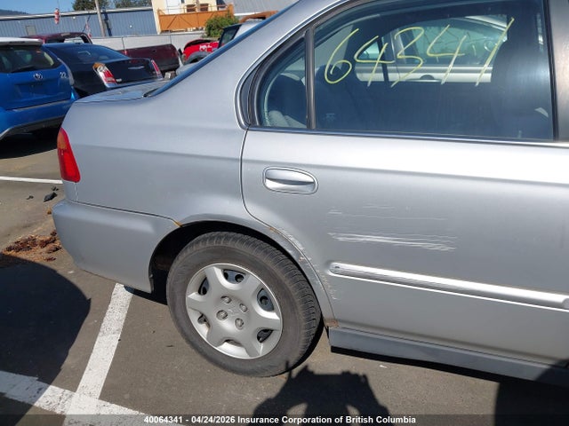 Aukcja sprzedaży 2000 Honda Civic, vin: 2HGEJ668XYH921749, numer aukcji: 40064341