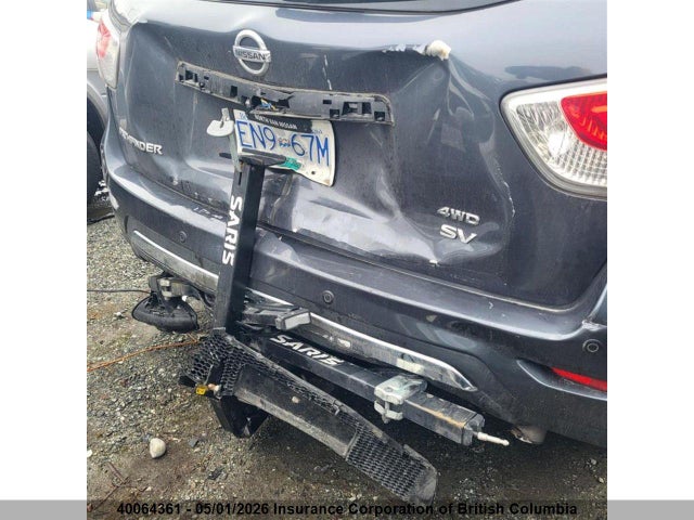 2013 Nissan Pathfinder S/sv/sl/platinum მანქანა იყიდება აუქციონზე, vin: 5N1AR2MM3DC611191, აუქციონის ნომერი: 40064361