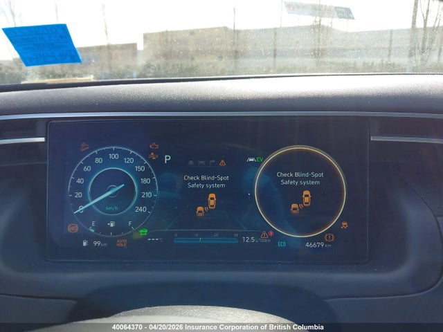 KM8JCCA16PU107752 Hyundai Tucson Luxury Hybrid Awd