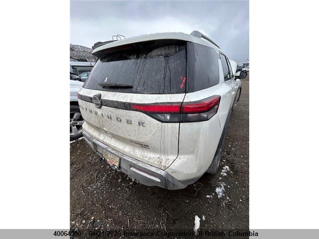 Продажа на аукционе авто 2023 Nissan Pathfinder Platinum, vin: 5N1DR3DF5PC262480, номер лота: 40064380