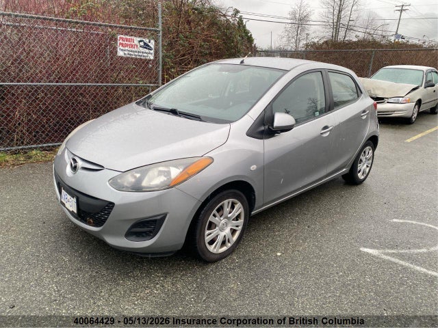 2011 Mazda Mazda2 მანქანა იყიდება აუქციონზე, vin: JM1DE1HY8B0107156, აუქციონის ნომერი: 40064429